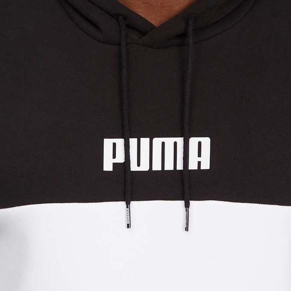 Puma Men's Double Down Hoodie Pullover Sweatshirt - Picture 5 of 14